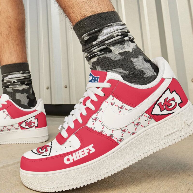 Kansas City Chiefs Personalized AF1 Shoes BGAF1S480