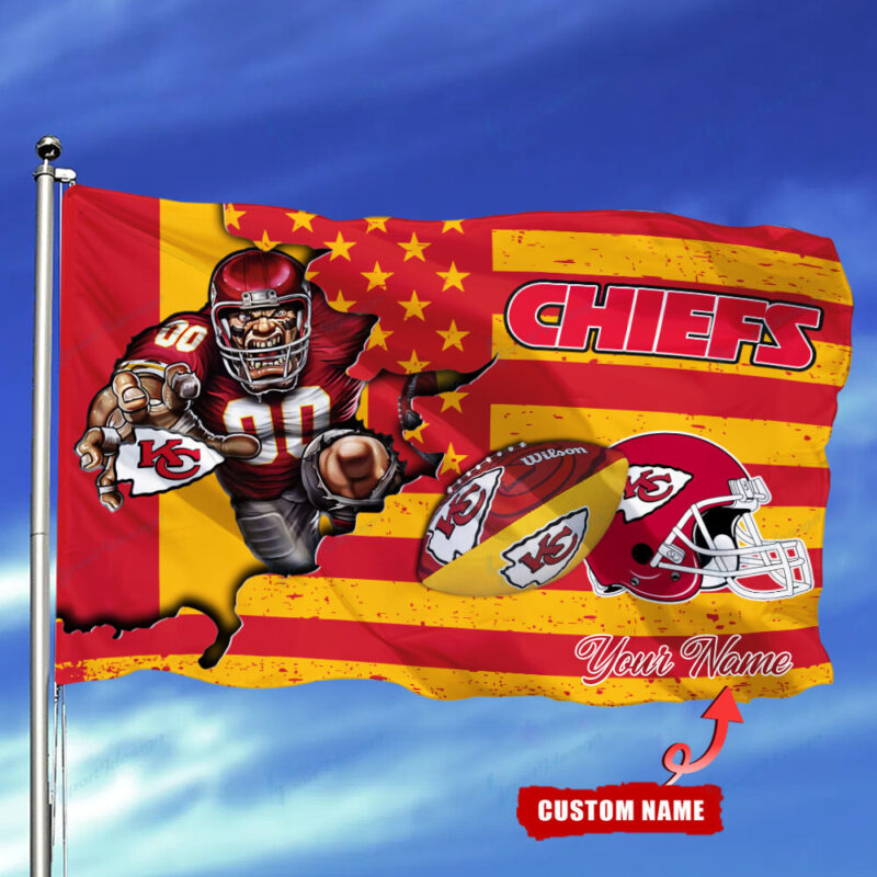 Kansas City Chiefs Personalized Flag 97
