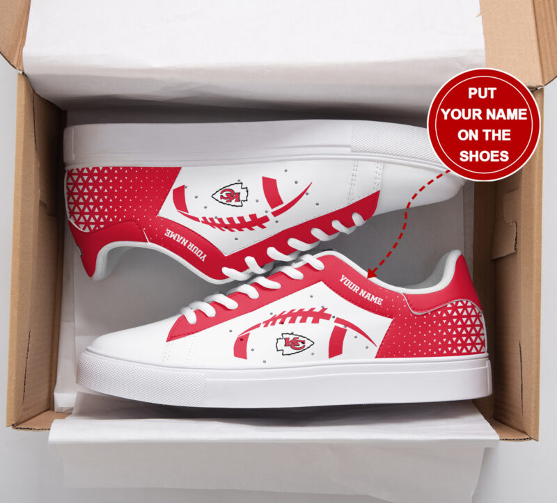 Kansas City Chiefs Personalized SS Custom Sneakers S0309 BG248