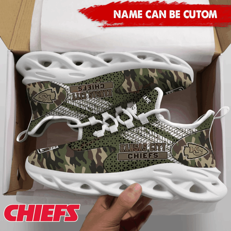 Kansas City Chiefs Personalized Yezy Running Sneakers SPD605