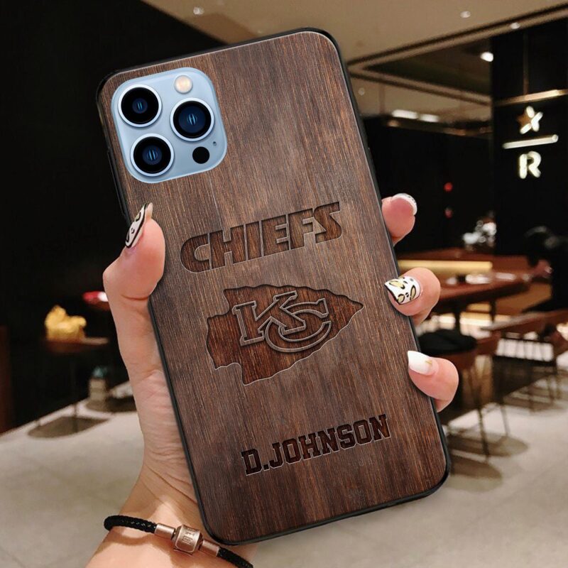 Kansas City Chiefs Rustic Heritage Phone Case Glass - ChiefsFam