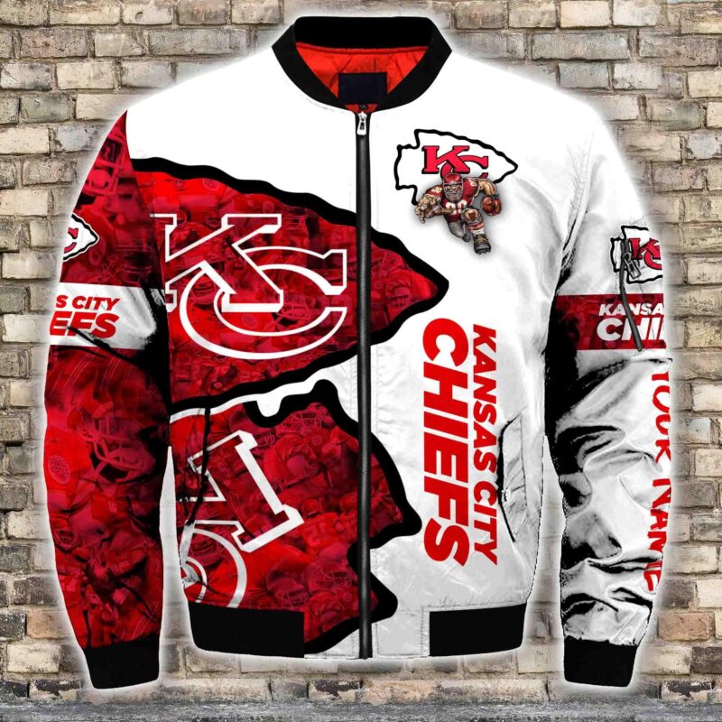 Kansas City Chiefs Super Bowl Champions 54 Mens and Womens 3D Bomber Jackets TH1301 - ChiefsFam