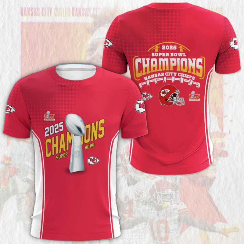 Kansas City Chiefs Super Bowl Champions LIX 2025 Shirt - ChiefsFam