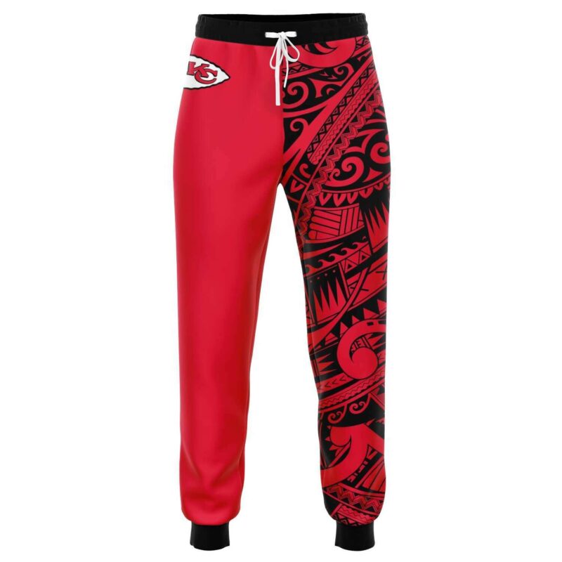 Kansas City Chiefs Sweatpants - Polynesian Design Chiefs Sweatpants GTS006010 - ChiefsFam