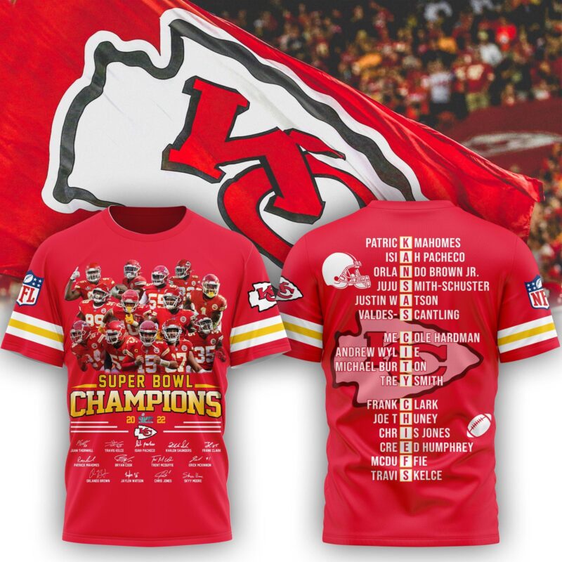 Kansas City Chiefs T-Shirts - ChiefsFam