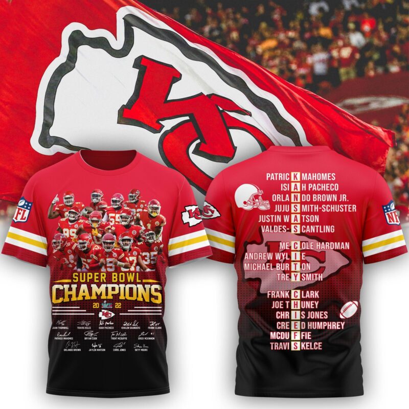 Kansas City Chiefs T-Shirts - ChiefsFam