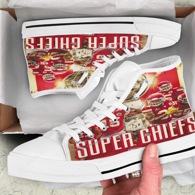 Kansas City Chiefs Team v6 High Top Shoes