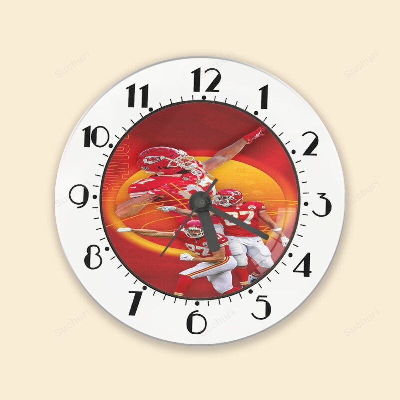 Kansas City Chiefs Travis Kelce 87 Alarm Clock