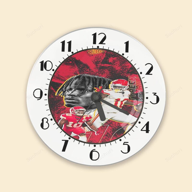 Kansas City Chiefs Tyreek Hill 10 v2 Alarm Clock