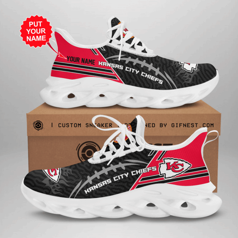 Kansas City Chiefs Yezy Running Sneakers 292