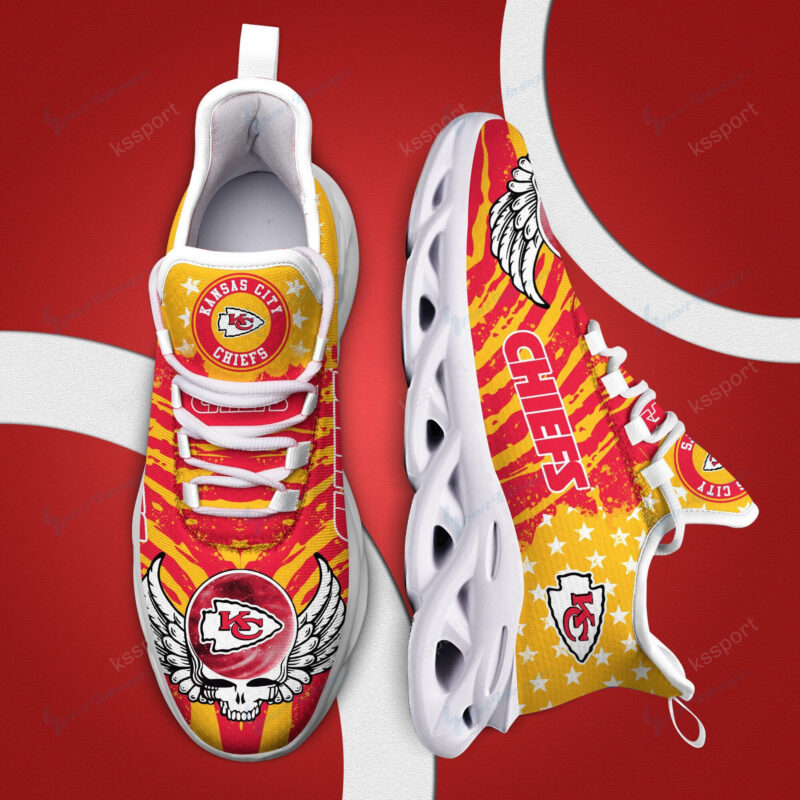 Kansas City Chiefs Yezy Running Sneakers BB773