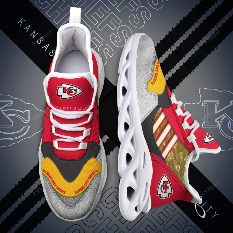 Kansas City Chiefs Yezy Running Sneakers BG737
