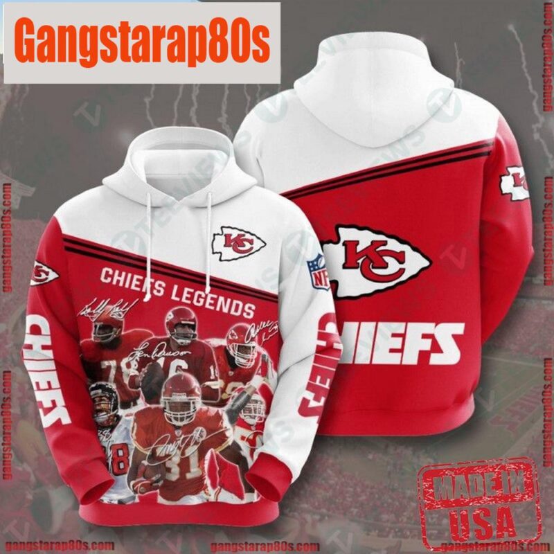 NFL Kansas City Chiefs Barstool Sports Unisex Hoodie All Over Print - Gangstarap80S