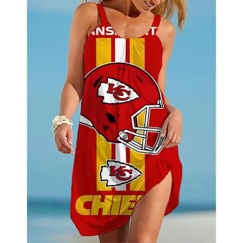 NFL Kansas City Chiefs Beach Dress 83