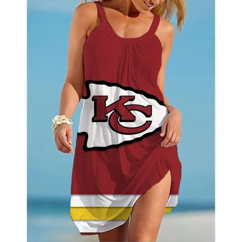 NFL Kansas City Chiefs Beach Dress 86