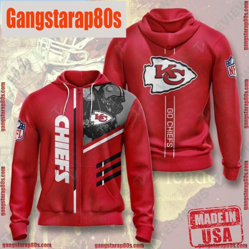 NFL Kansas City Chiefs Best All Over Print Unisex Hoodies All Over Print - Gangstarap80S