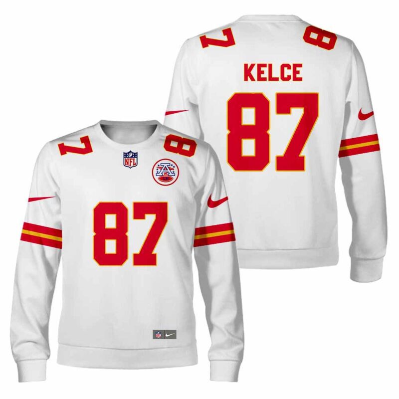 NFL Travis Kelce Kansas City Chiefs American Football Conference Champions Sweatshirt - ChiefsFam