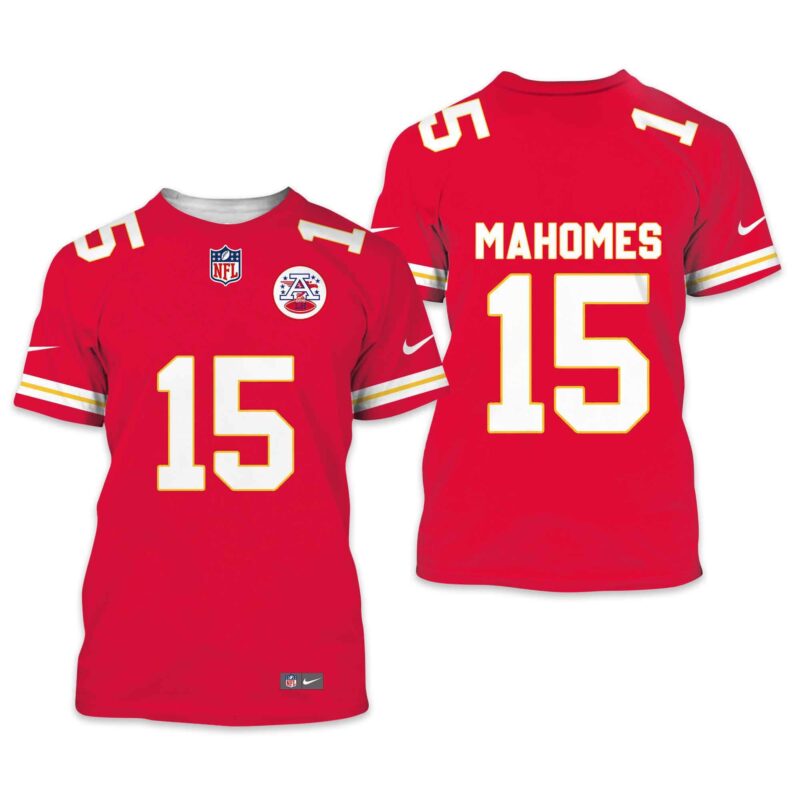 Patrick Mahomes Kansas City Chiefs American Football Conference Champions T-Shirts - ChiefsFam
