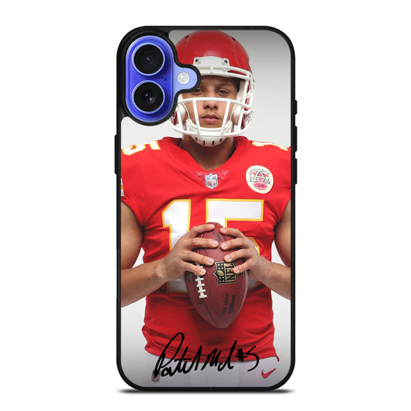 PATRICK MAHOMES KANSAS CITY CHIEFS iPhone 16 Case