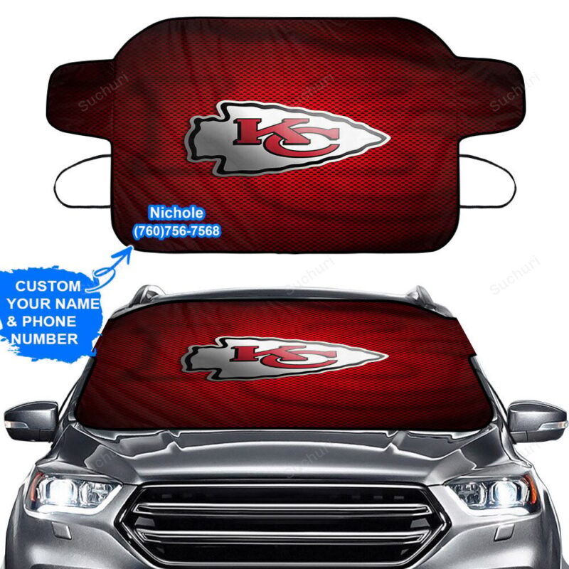 Personalized Name And Custom Your Phone Number Kansas City Chiefs Embl