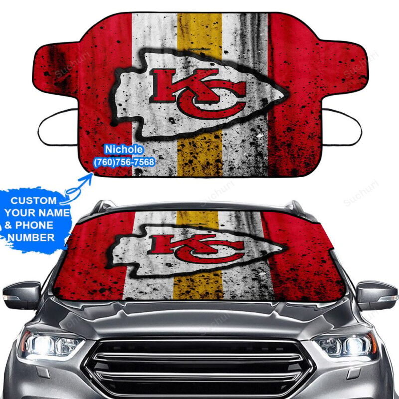 Personalized Name And Custom Your Phone Number Kansas City Chiefs Grun