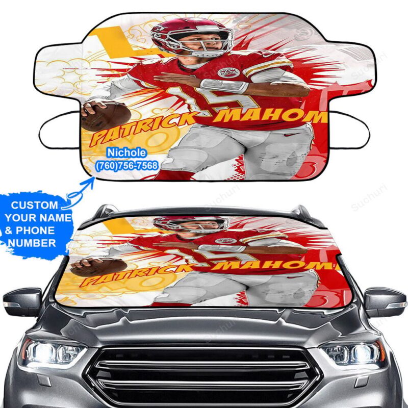 Personalized Name And Custom Your Phone Number Kansas City Chiefs Patr