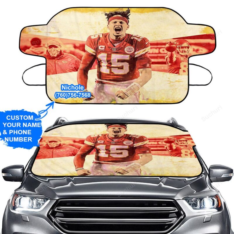 Personalized Name And Custom Your Phone Number Kansas City Chiefs Patr