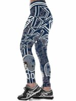 3D Dallas Cowboys Printed Fitness Tights Yoga Leggings