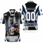 Amari Cooper 19 Dallas Cowboys Nfc East Division Champions Super Bowl 2021 Personalized 3D All Over Print Polo Shirt