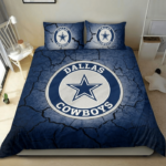 Dallas Cowboy Star Bedding Set, Quilt, Fleece Blanket W140928