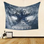 Dallas Cowboys Star Crack Wall Gift For Fan 3D Full Printing Tapestry