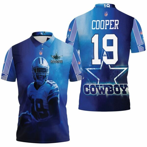 Amari Cooper 19 Dallas Cowboys 3D Polo Shirt, Jersey