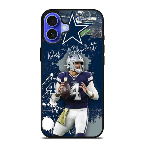 DAK PRESCOTT DALLAS COWBOYS FOOTBALL iPhone 16 Case Cover