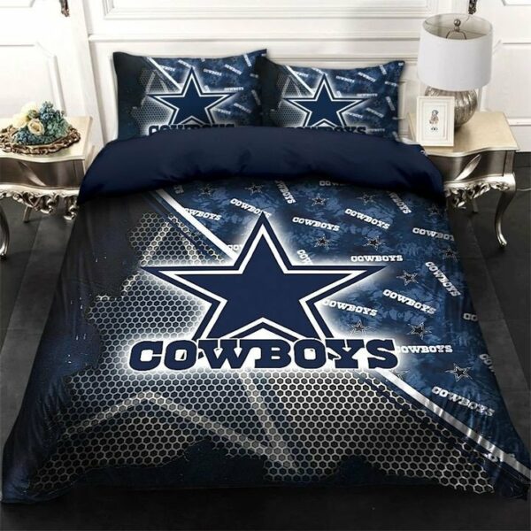 Dallas Cowboys 1 Quilt Bedding Set Rze1 - KemBee