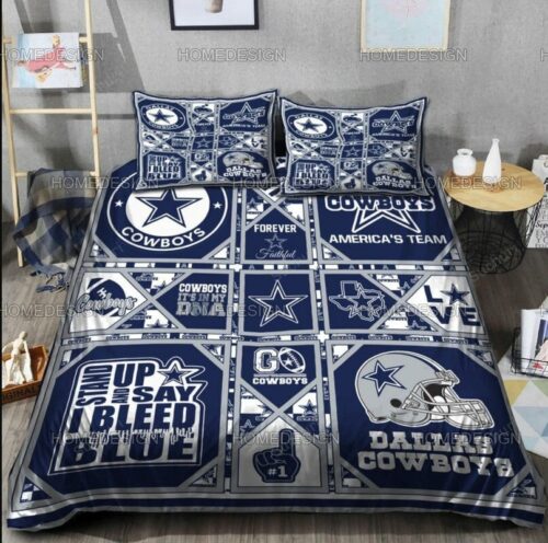 Dallas Cowboys America s Team Bedding Set Duvet Cover Gift For Fan Lov