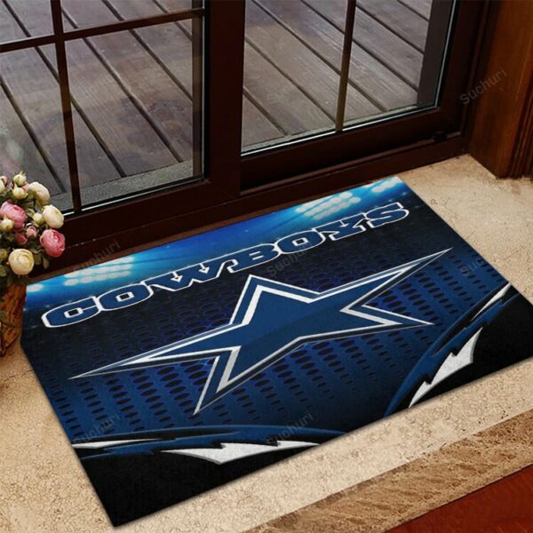 Dallas Cowboys Cowboys Stadium Light Foldable Doormat Indoor Outdoor W