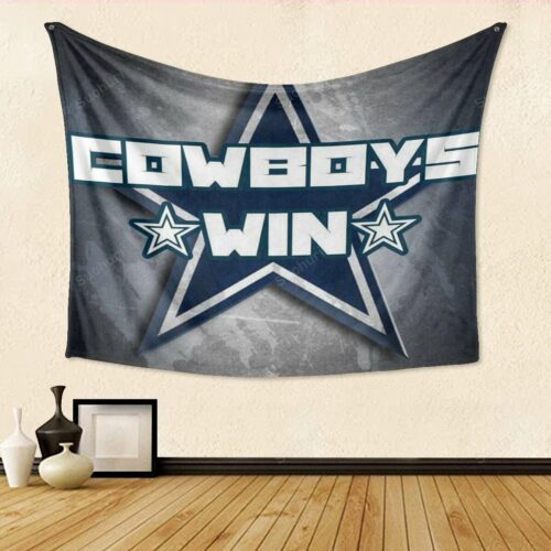 Dallas Cowboys Cowboys Win Stars Gift For Fan 3D Full Printing Tapestr