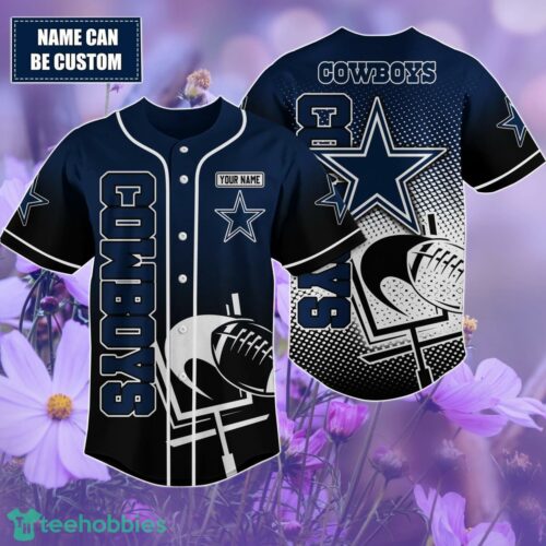 Dallas Cowboys Custom name Baseball Shirt Best Gift For Men And Women