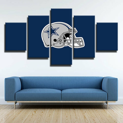 Dallas Cowboys Helmet Blue