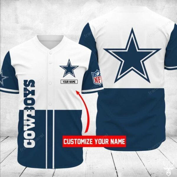 Dallas Cowboys Jersey White New Design V58