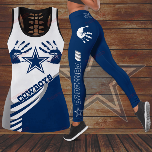 Dallas Cowboys Leggings And Tank Top 146