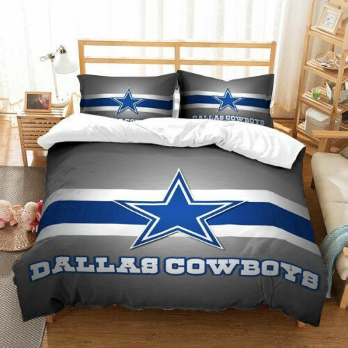 Dallas Cowboys NFL 3D Logo Bedding Set – Ideal for Everyday Relaxation