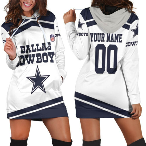 Dallas Cowboys Nlf Lover 3D Personalized Hoodie Dress