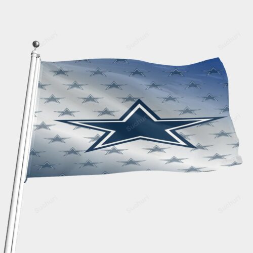 Dallas Cowboys Small Stars Behind Gift For Fan 3D Full Printing Two Si