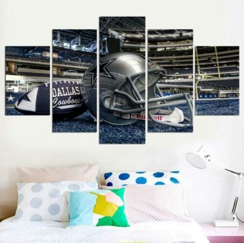 Dallas Cowboys Stadium - Sport 5 Panel Canvas Art Wall Decor