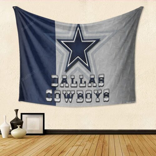 Dallas Cowboys Star Metal Gift For Fan 3D Full Printing Tapestry