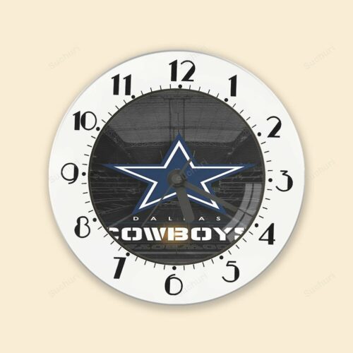 Dallas Cowboys Star Stadium Alarm Clock