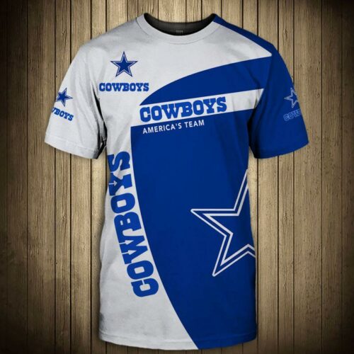 Dallas Cowboys T-shirt 3D America’s Team V24