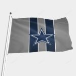 Dallas Cowboys Star Striped Gray Gift For Fan 3D Full Printing Two Sid