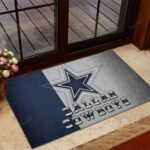 Dallas Cowboys Star Metal Foldable Doormat Indoor Outdoor Welcome Mat